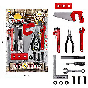 Набор игровой с инструментами - DIY TOOLS, 15 предметов