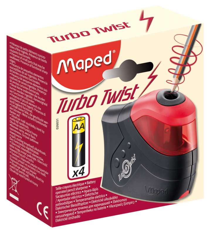 Точилка MAPED Turbo Twist электрическая
